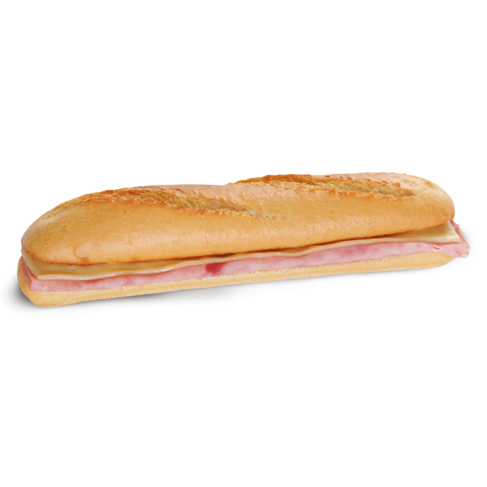 Baguette Jamón York